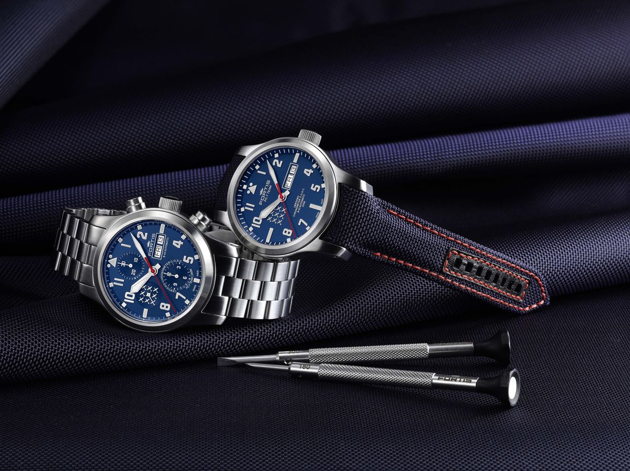 Fortis PC-7 Team Aeromaster Edition - kronográf és három mutatós a jubileum alkalmából