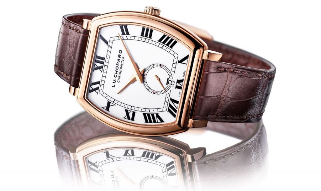 Chopard L.U.C Heritage Grand Cru - 38,5 x 38,8 mm; majdnem olyan széles, amilyen hosszú