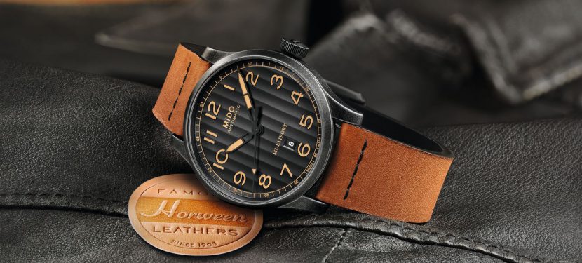 Mido Multifort Escape Horween Special Edition