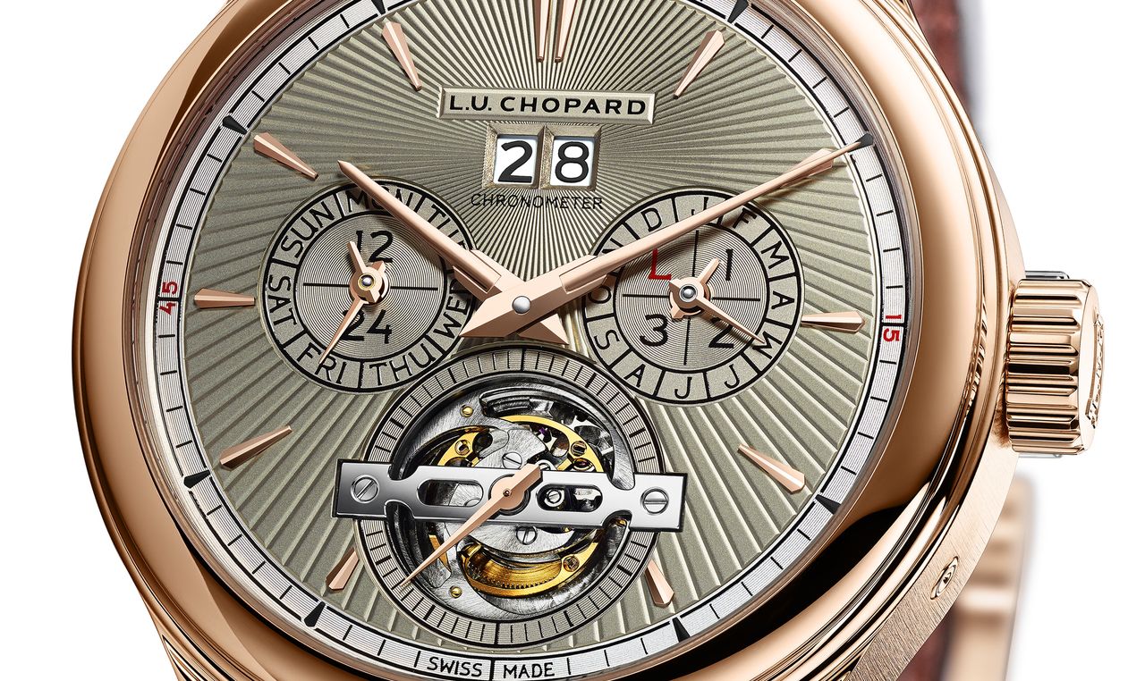 Chopard L.U.C All-in-One - jobban érvényesül a sugaras minta