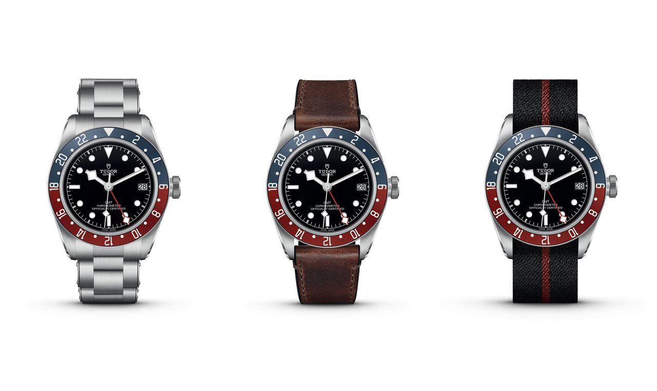 Tudor Black Bay GMT - nemcsak fémcsattal kapható a pepsi-lünetta