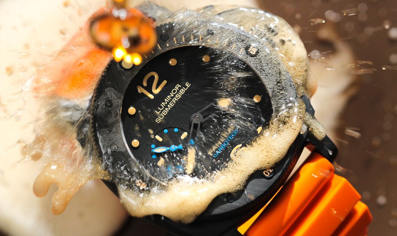 Officine Panerai Luminor Submersible 1950 Carbotech 3 days Automatic - 47mm / Fotó: RetekG