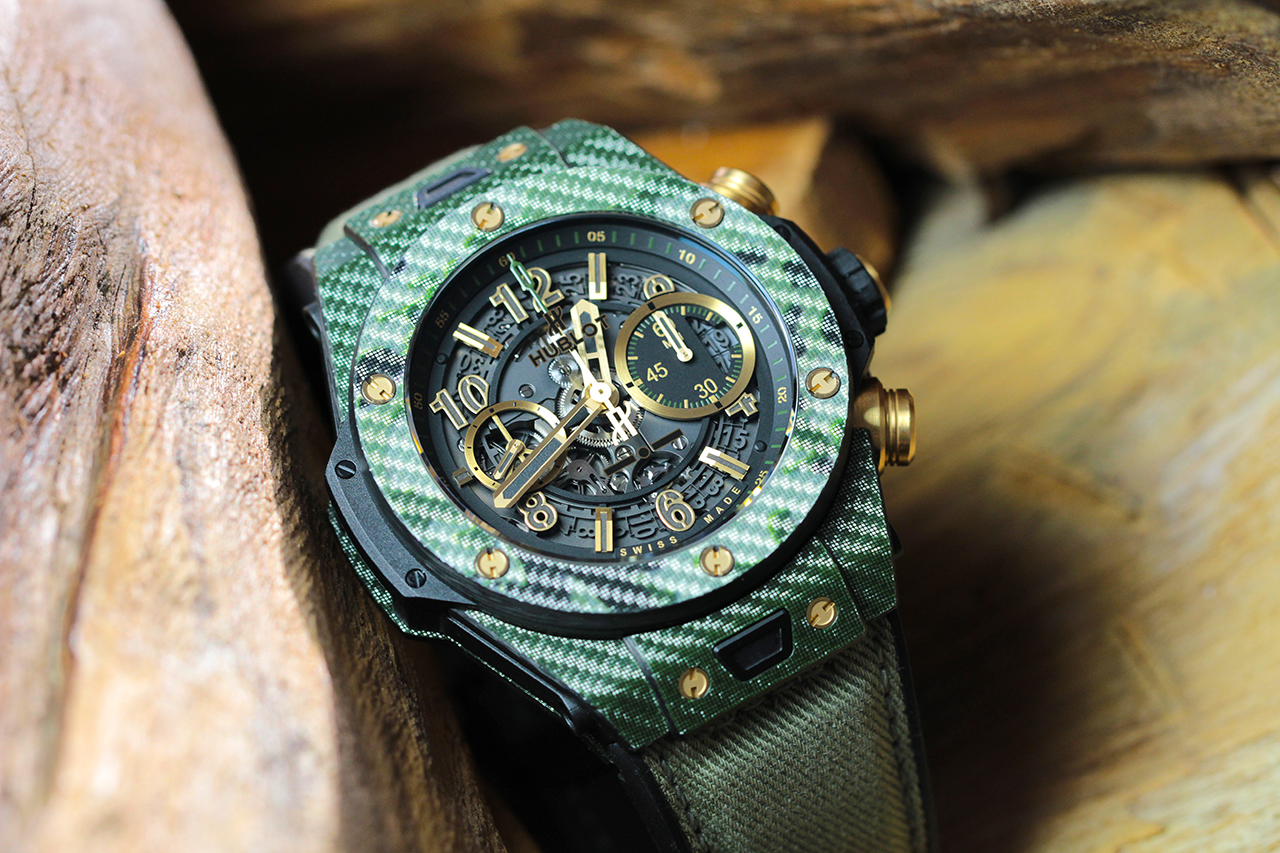 Hublot Big Bang Unico Italia Independent Green Camo 45 mm - Fotó: @RetekG