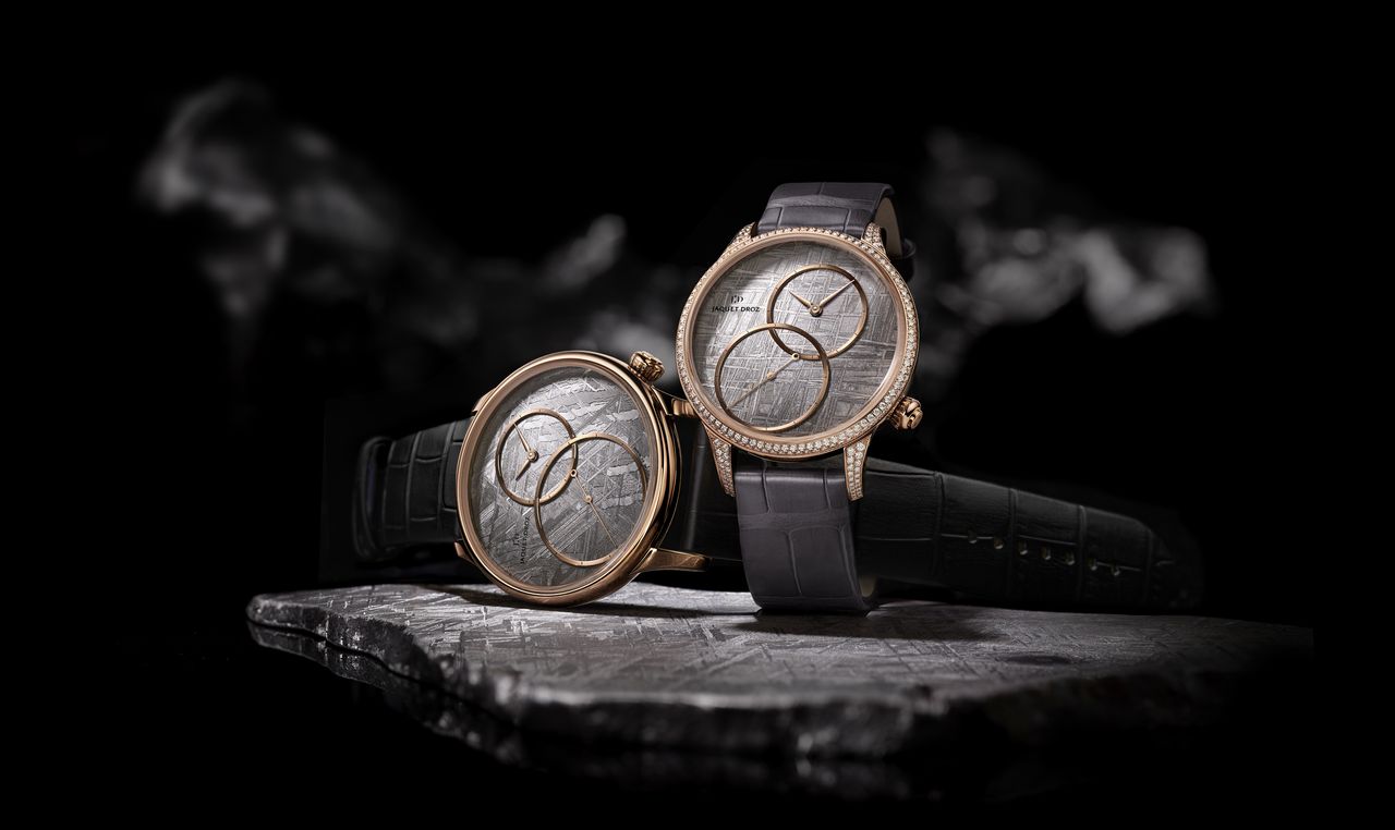 Jaquet Droz Grande Seconde Off-Centered Meteorite és Stromatolite