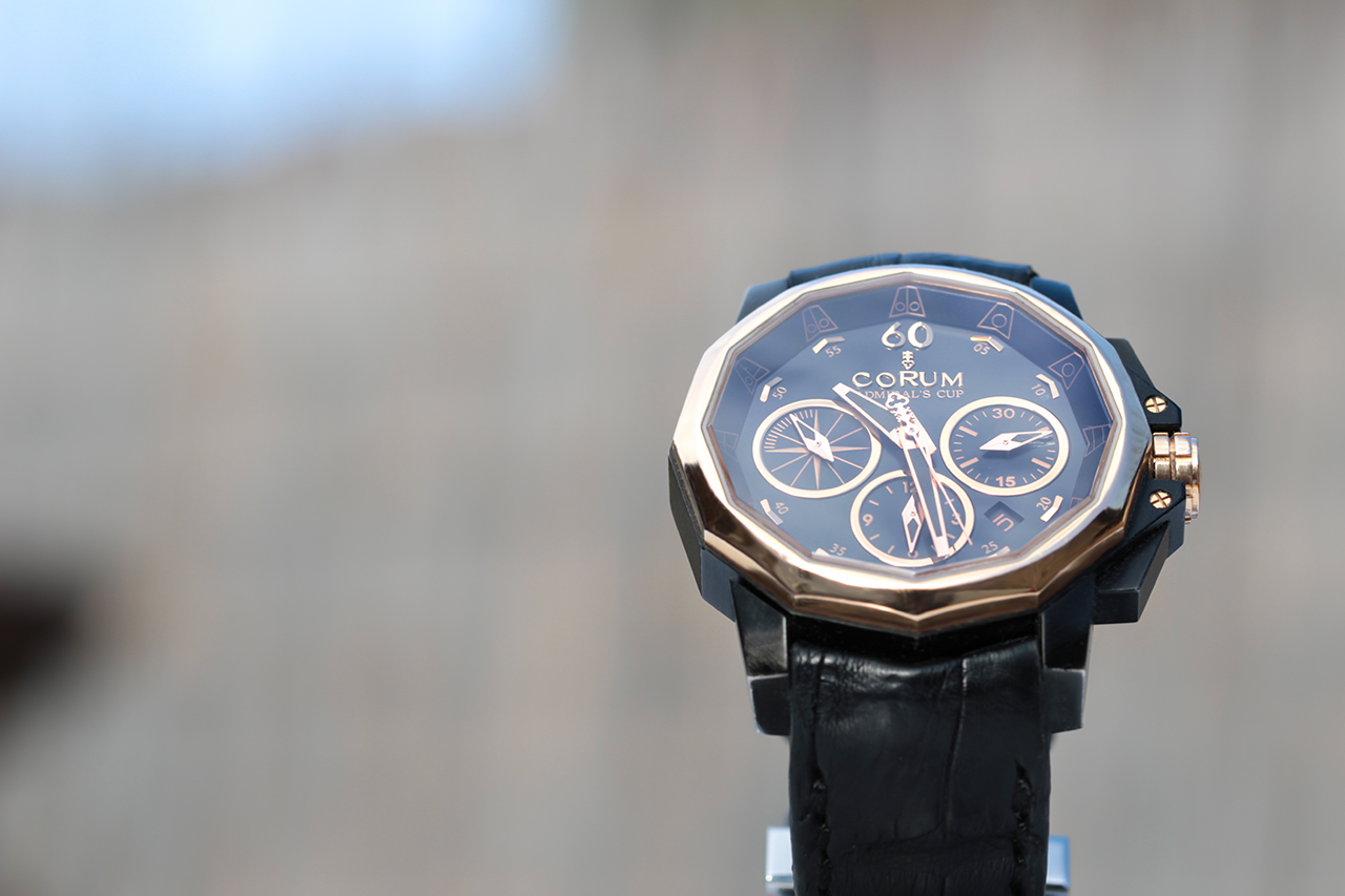 Corum Admiral’s Cup Challenge 44 Black Chronograph