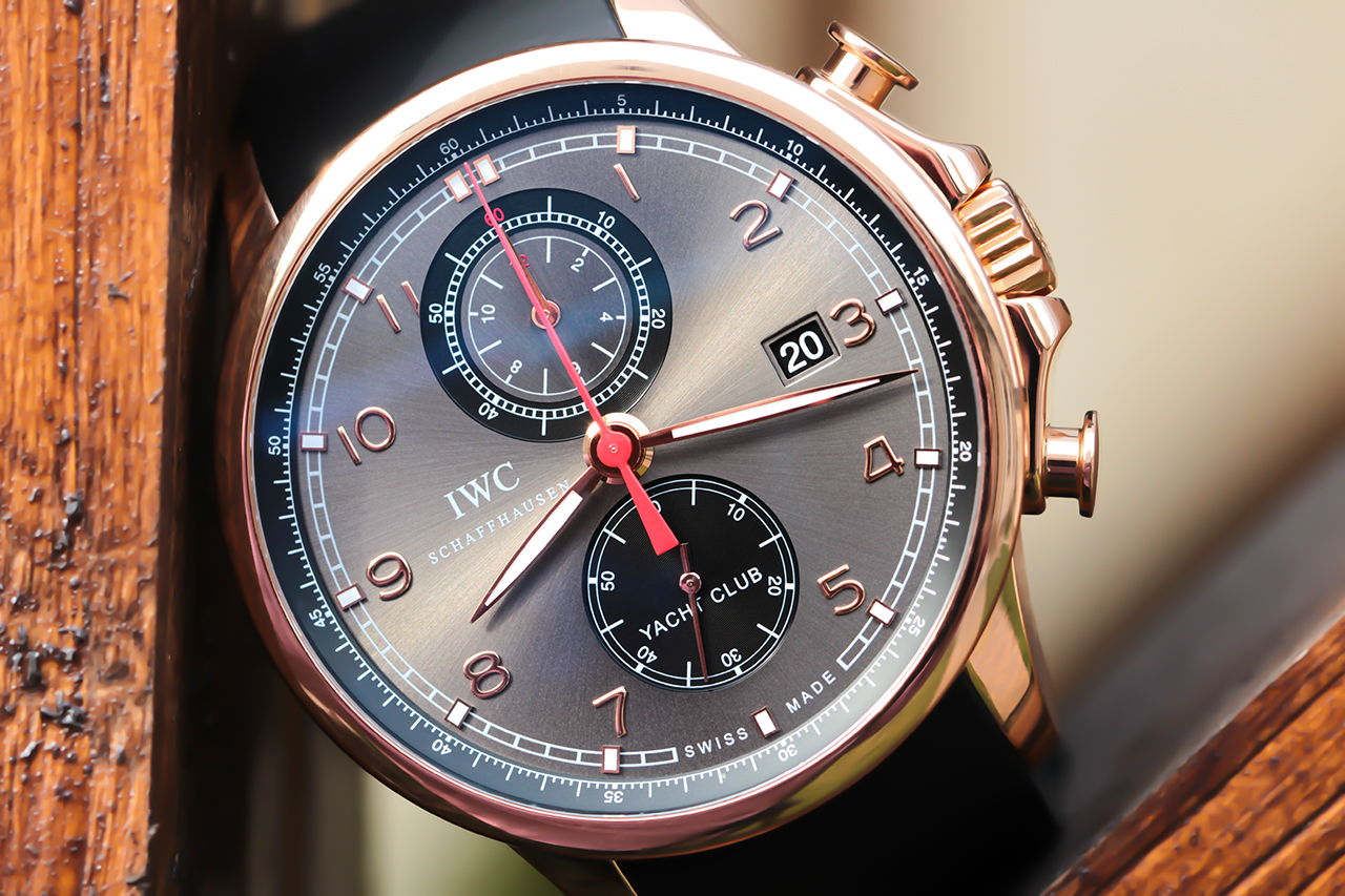 IWC Portugieser Yacht Club Chronograph, a rózsaarany bűvöletében