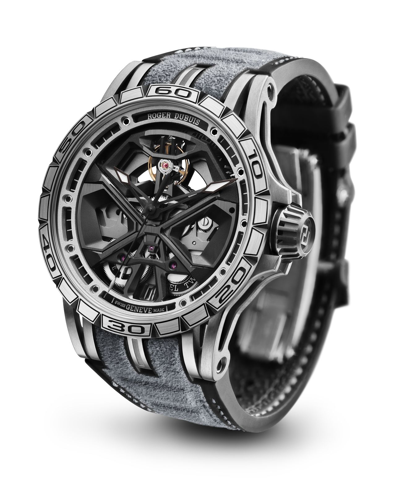 Roger Dubuis Excalibur Huracán - jól ismert Excalibur-tok Lamborghini elemekkel