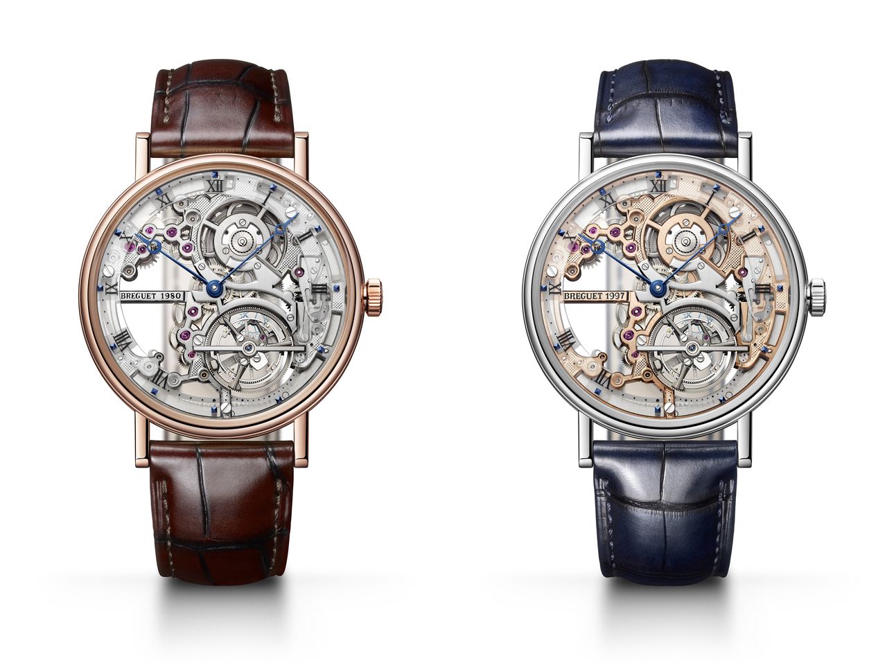 Breguet Classique Tourbillon Exptra-Plat Squelette 5395 -látszólag "csak" egy csontvázasított tourbillon