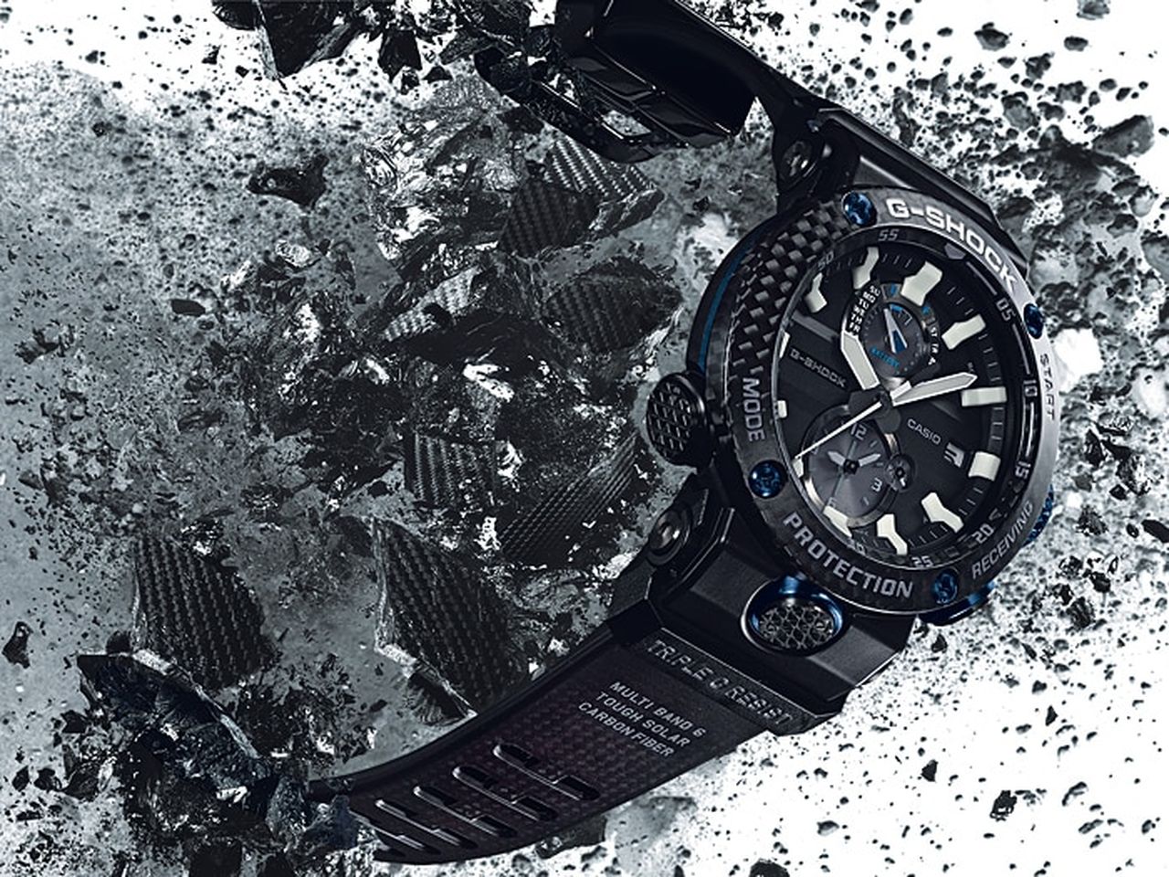 Casio G-Shock Gravitymaster GWR-B1000-1A1 - hogy teljesen egyértelmű legyen, miből is készült az óra