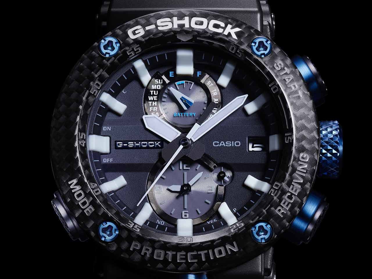 Casio G-Shock Gravitymaster GWR-B1000-1A1 - teljesen analóg számlap, de funkciók hadát képes kiszolgálni