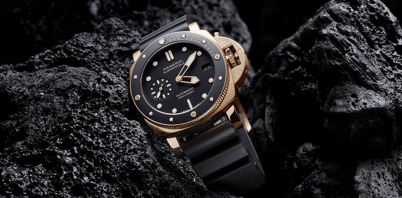 PANERAI SUBMERSIBLE 42MM GOLDTECH