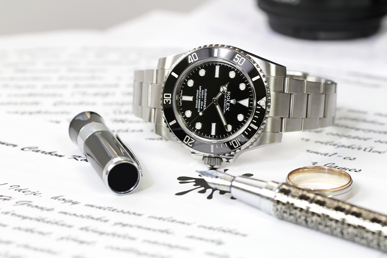 Rolex Submariner és csak, hogy összezavarjunk mindenkit, Steinhart limitált kiadású töltőtoll. Fotó: @RetekG