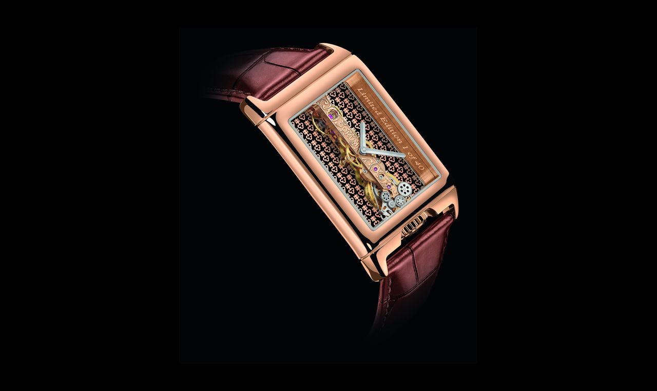 Corum Golden Bridge Rectangle 40th Anniversary