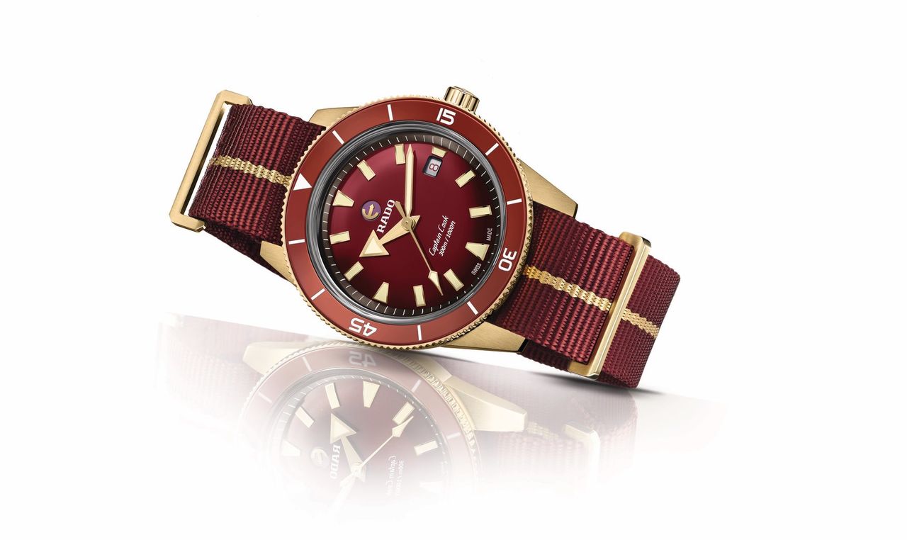 Rado Captain Cook Bronze Burgundy Automatic