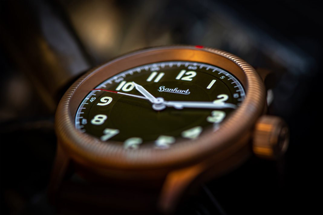 Hanhart PIONEER One Bronze. Fotó: @WATCHDAVID