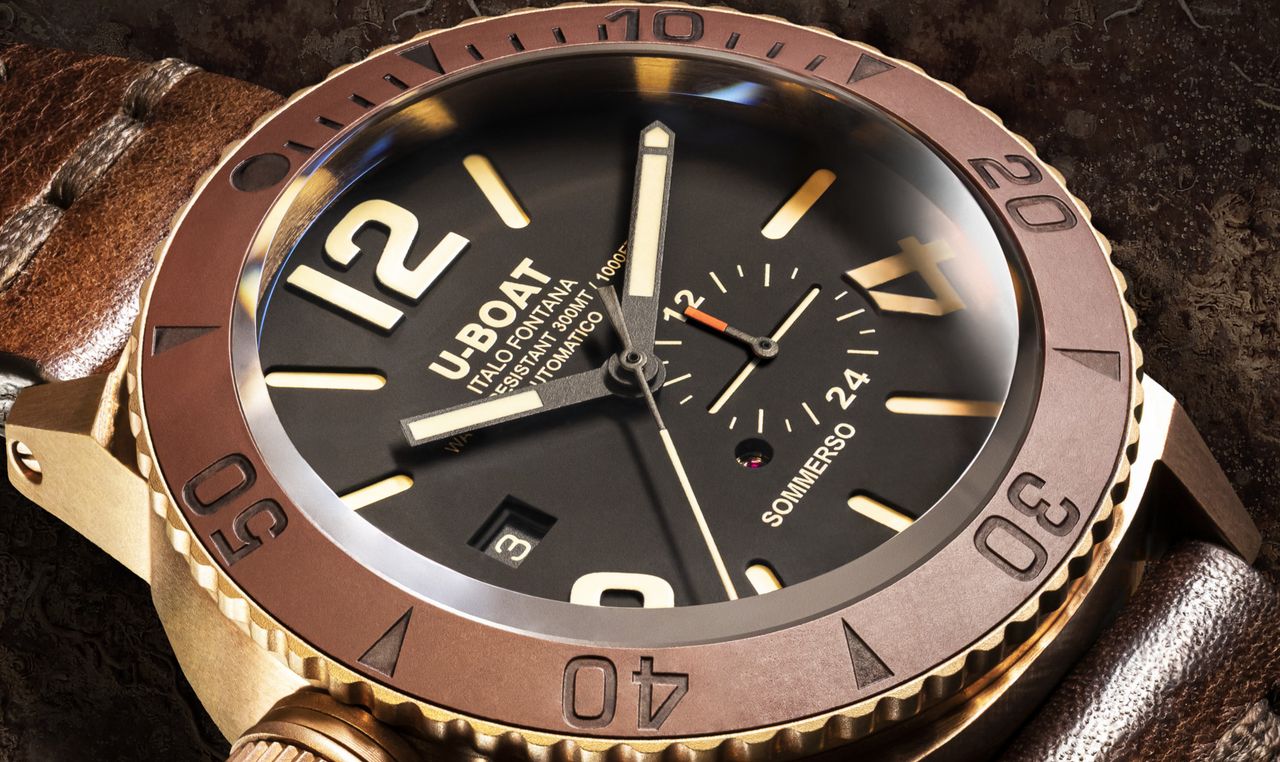 U-Boat Sommerso Bronzo Ceramic Bezel