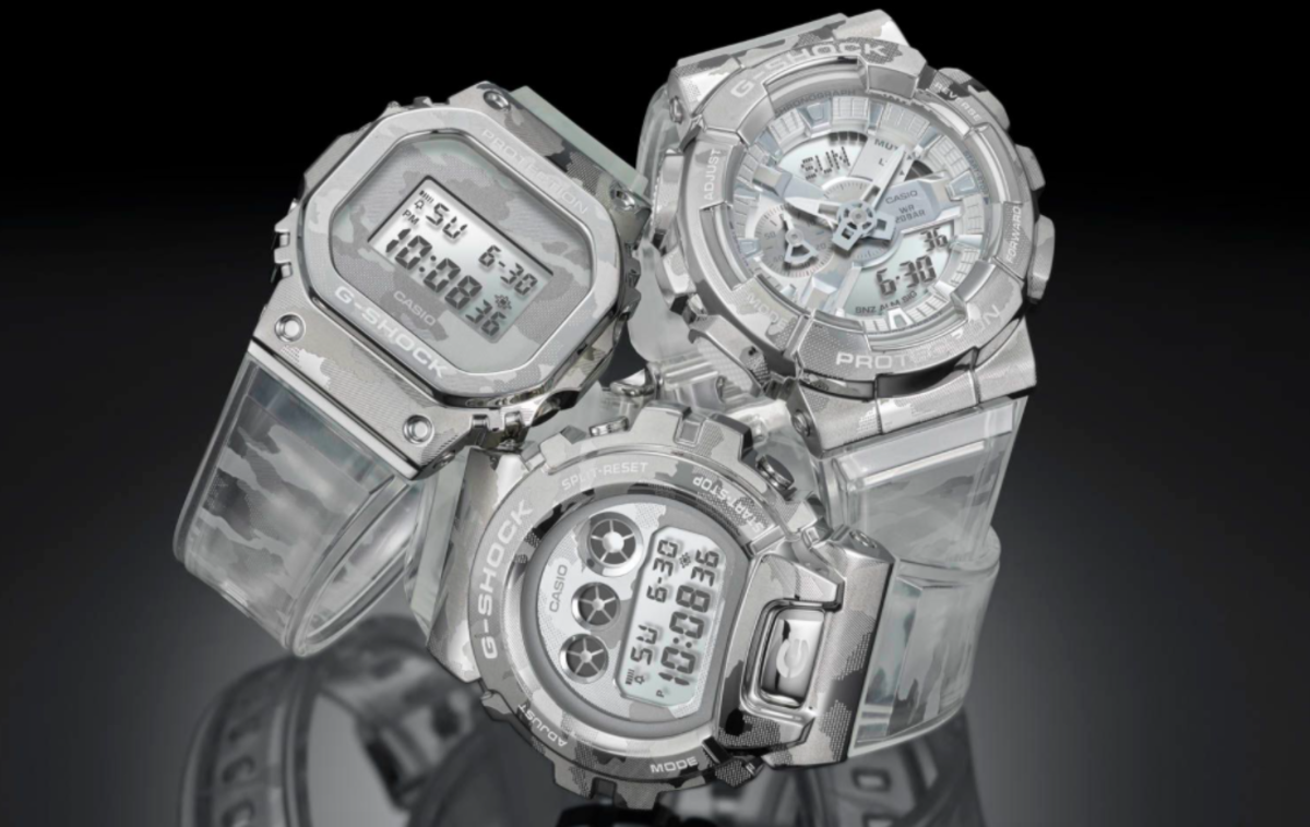 CASIO G-SHOCK SKELETON CAMOUFLAGE