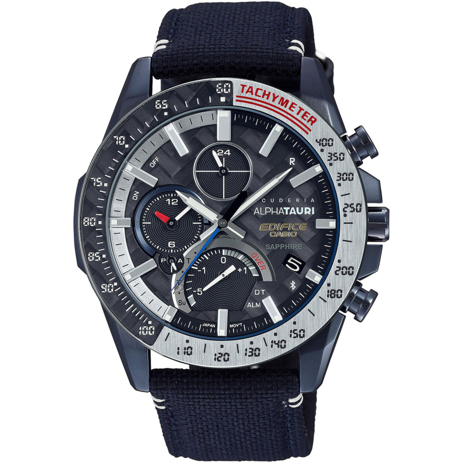 Casio Edifice Scuderia AlphaTauri Limited Edition EQB-1000AT. Forrás: CASIO