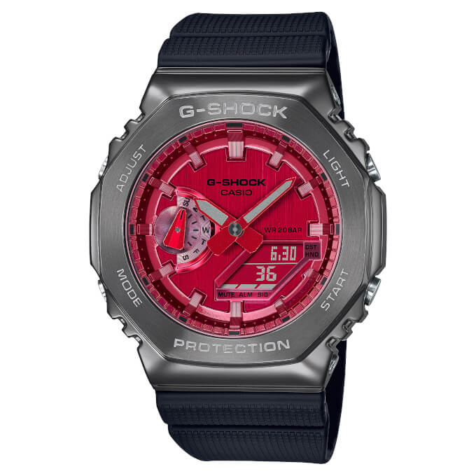 CASIO G-Shock GM-2100 METAL. Referenciaszám: GM-2100-A4. Forrás: CASIO