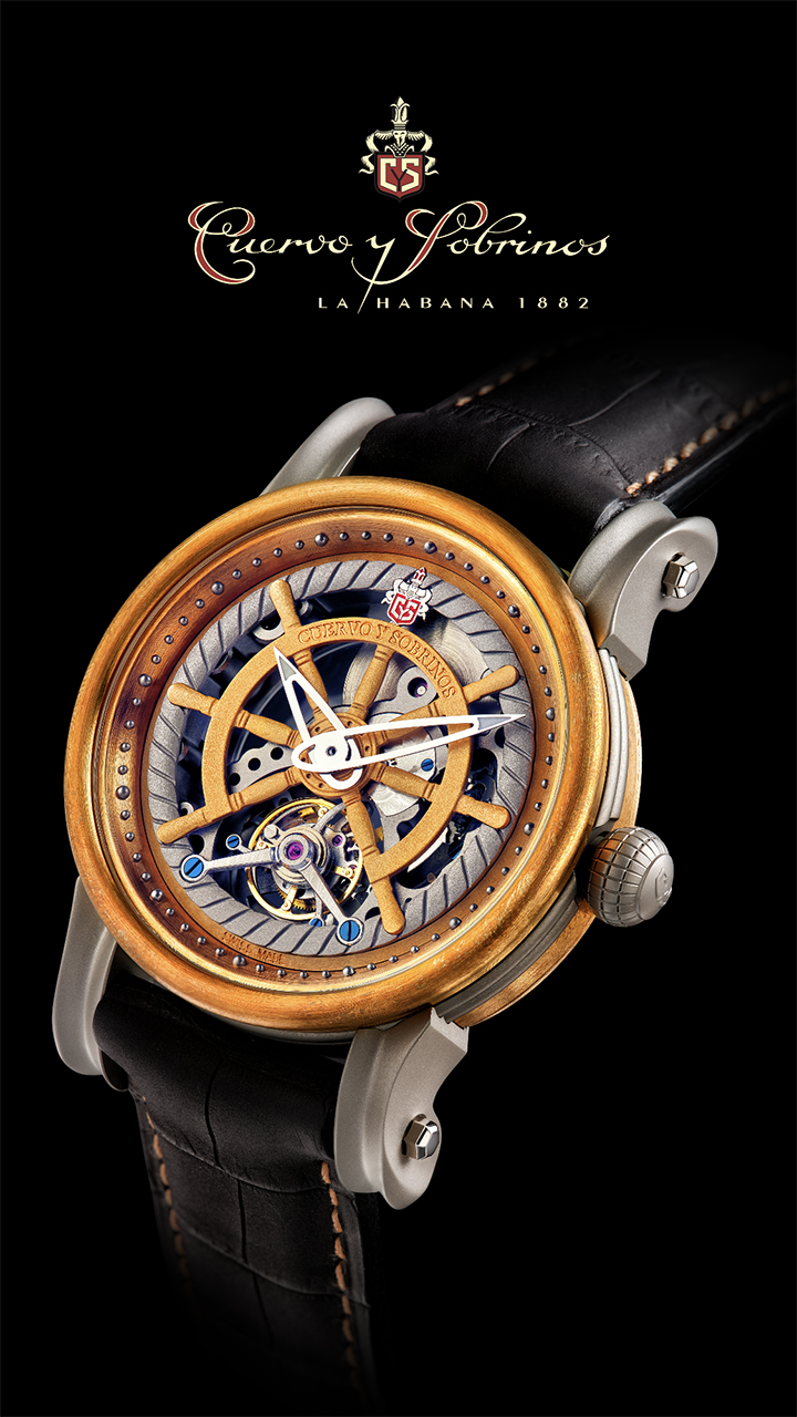 Cuervo y Sobrinos Pirata Tourbillon. Forrás: Cuervo y Sobrinos