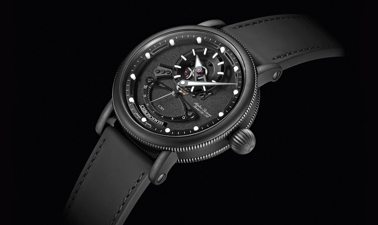 Chronoswiss Open Gear ReSec Black Ice