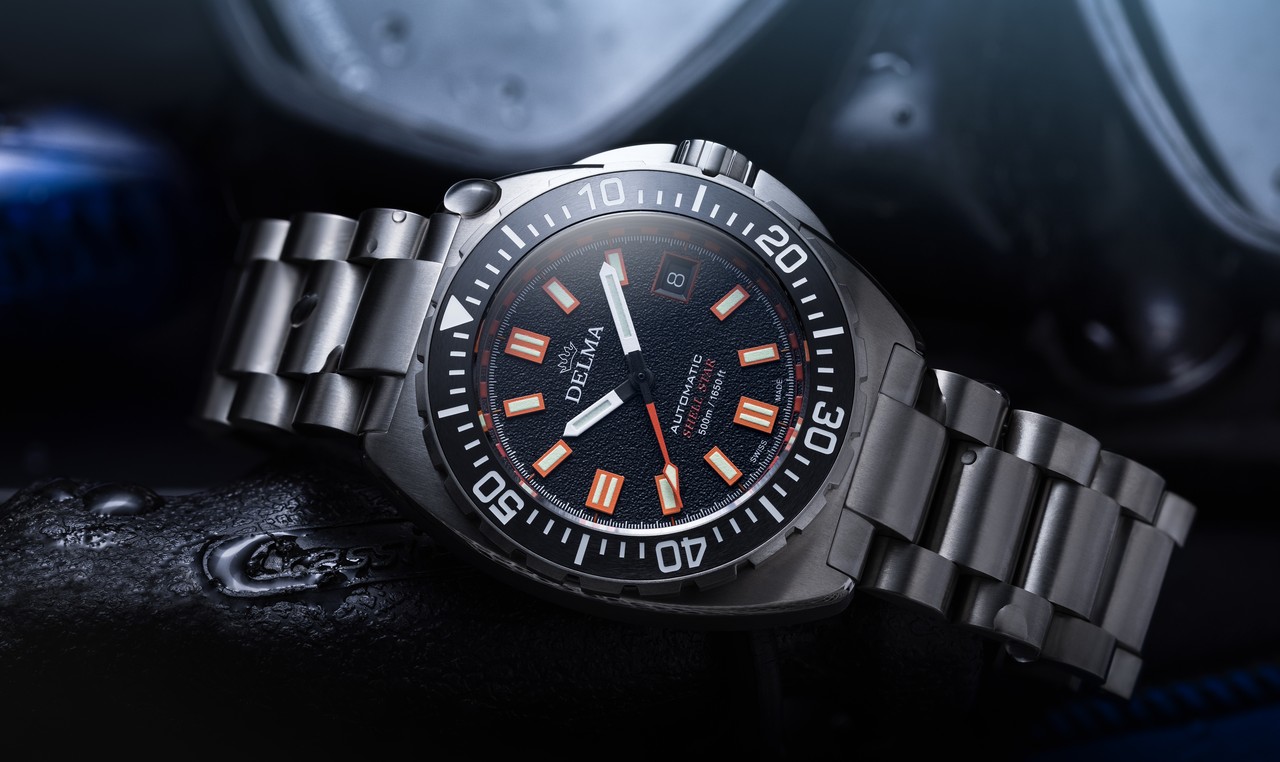 Delma Shell Star Titanium