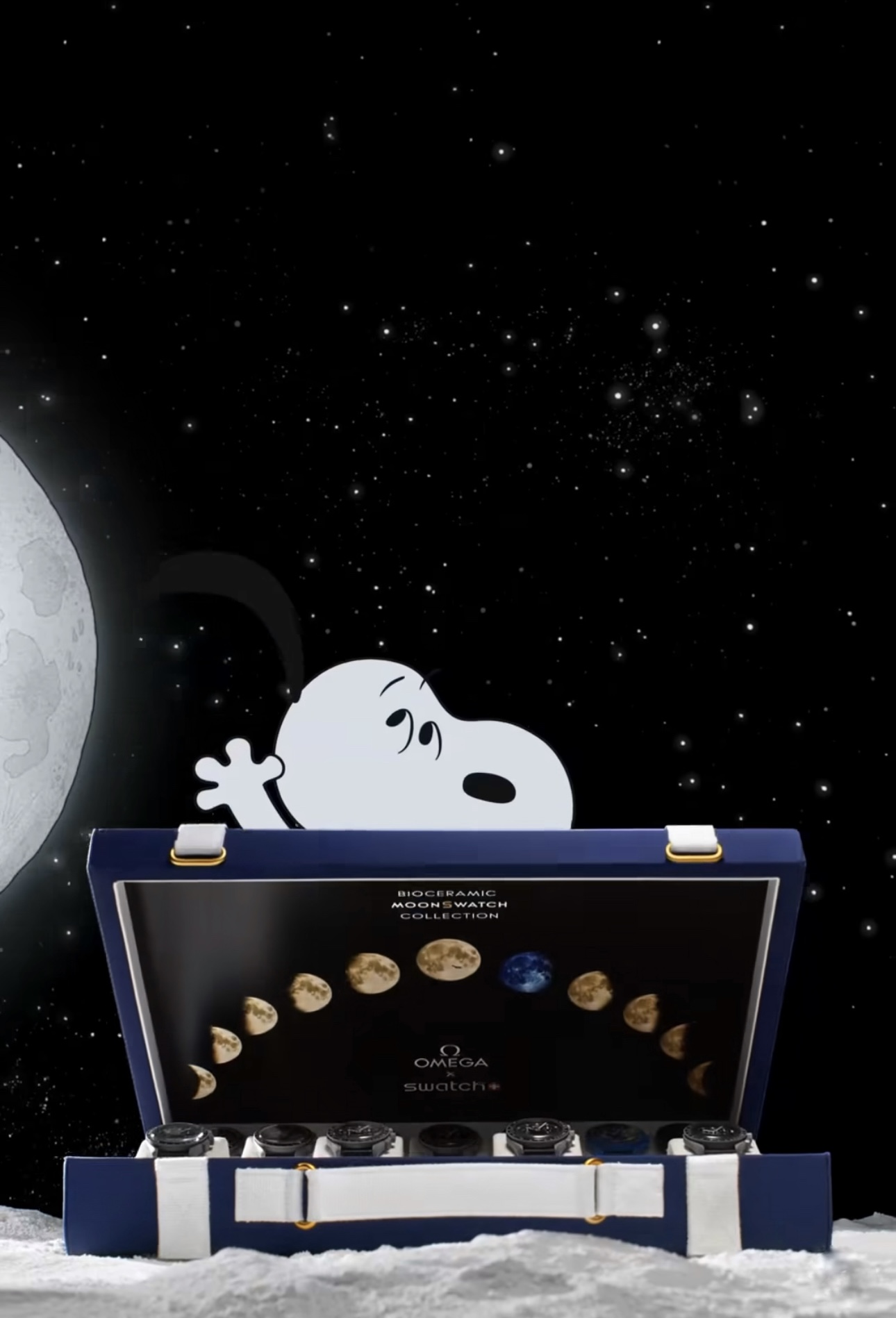 OMEGA x SWATCH MOONSWATCH "SNOOPY" érkezhet hamarosan? Forrás: SWATCH