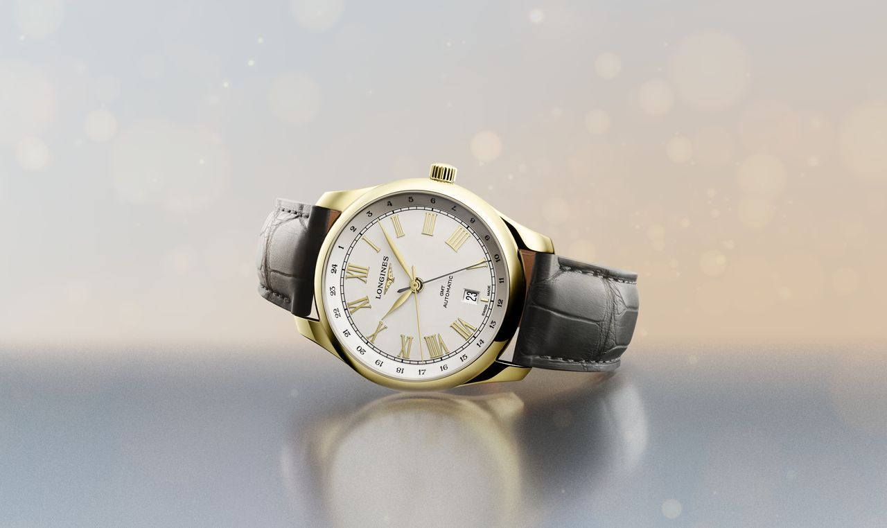 Longines Master Collection GMT Gold