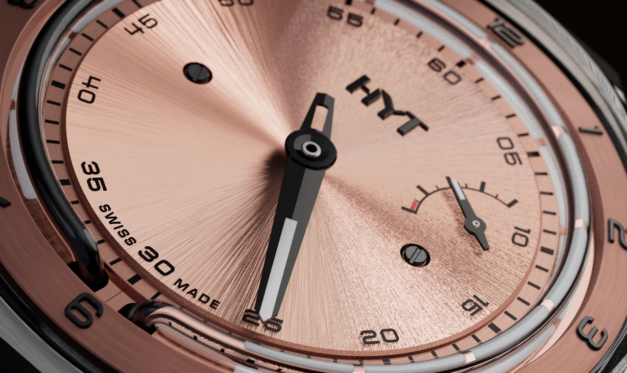 HYT T1 salmon dial