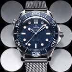 Omega Seamaster Diver 300M James Bond 60th Anniversary stock image