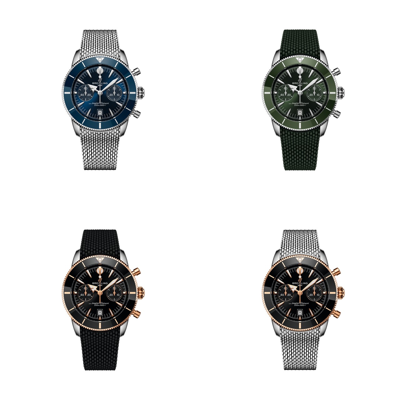 Breitling SuperOcean Heritage chronograph soldat