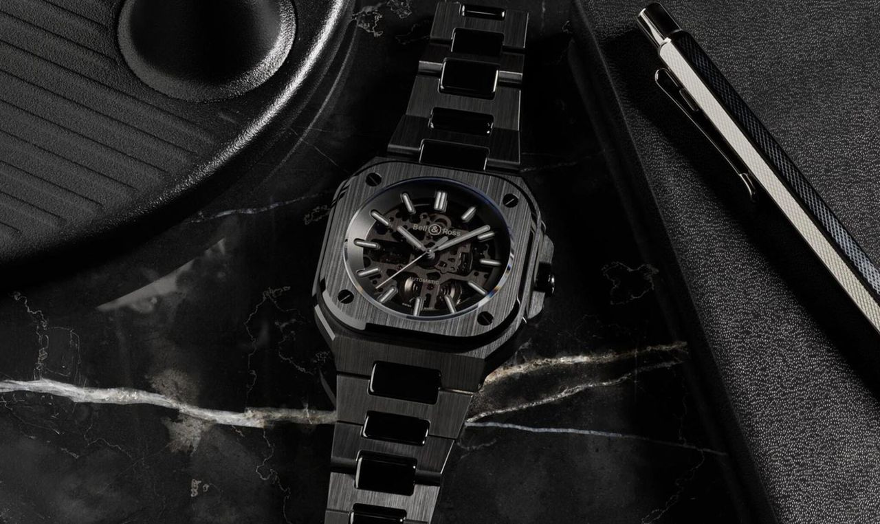 Bell & Ross BR-05 Skeleton Phantom Ceramic