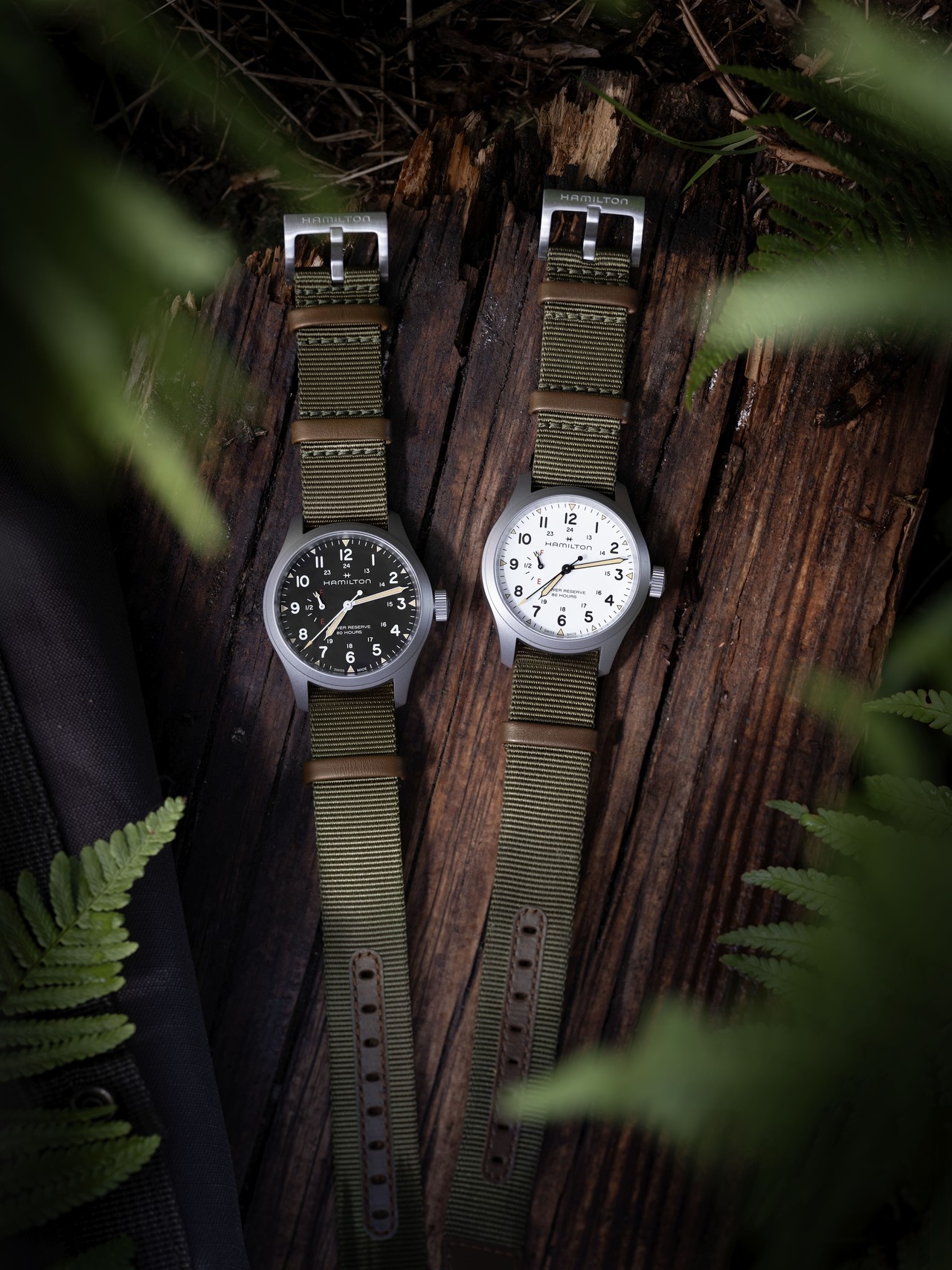 Hamilton Khaki Field Power Reserve Mechanical 40mm mood duo