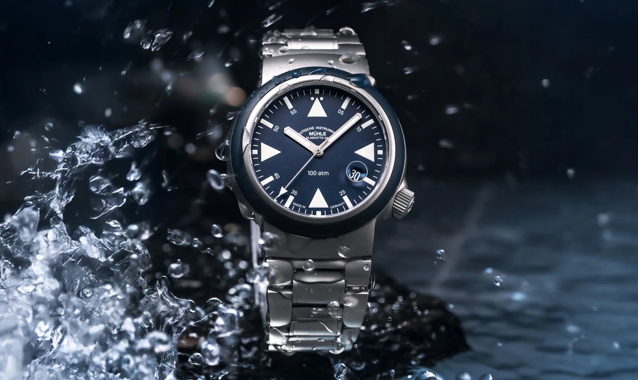 Mühle-Glashütte S.A.R. Rescue-Timer Nautikblau