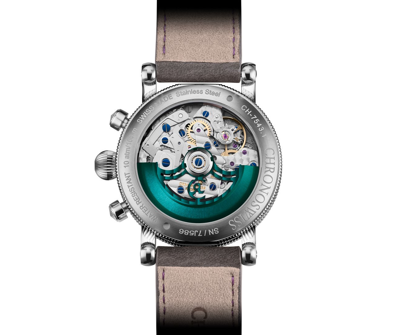 Chronoswiss Lunar Chronograph Aurora back