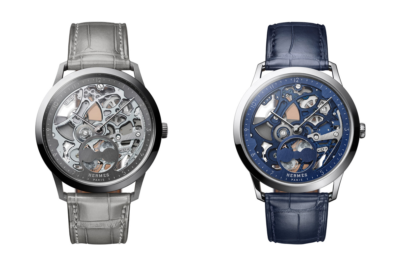 Hermès Slim d’Hermès Squelette Lune soldat duo