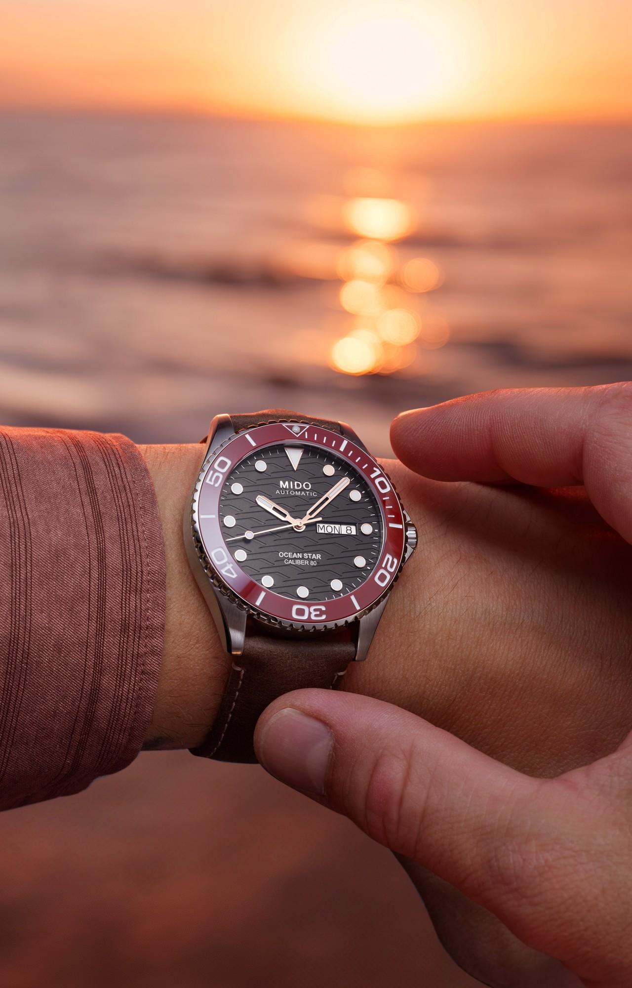 Mido Ocean Star 200C wrist