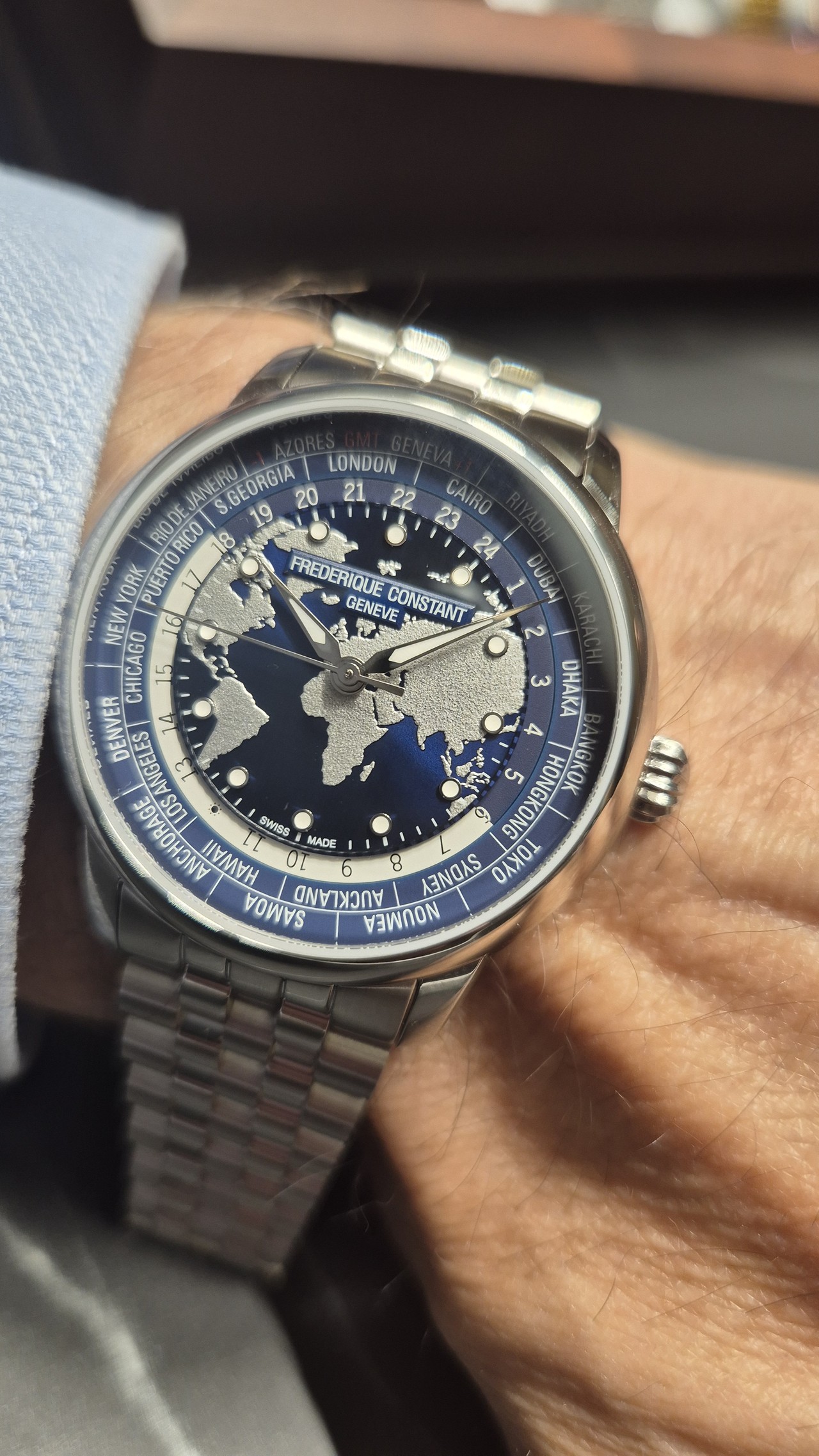 Frédérique Constant Manufacture Classic Worldtimer