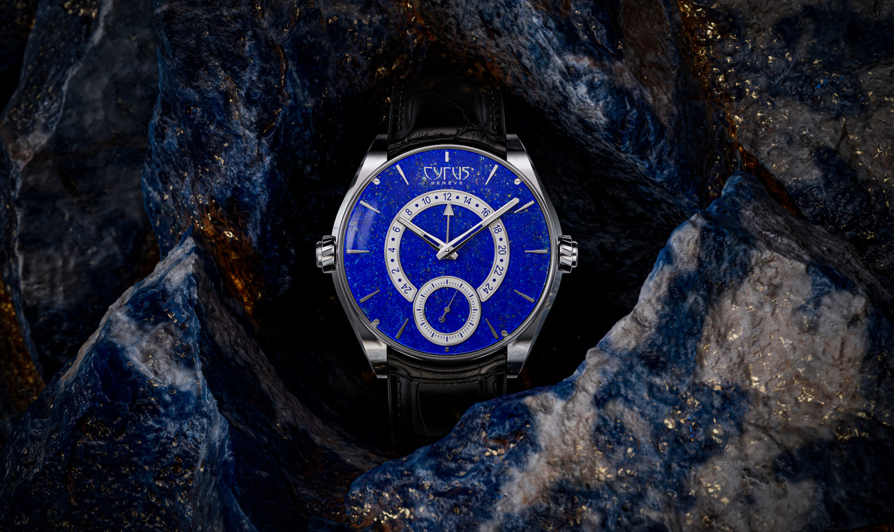 Cyrus Dominion Lapis Blue GMT Cyrus Dominion Lapis Blue GMT