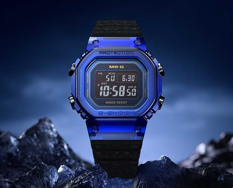 CASIO MRG-D5000 G-SHOCK Blue Sapphire CASIO MRG-D5000 G-SHOCK Blue Sapphire