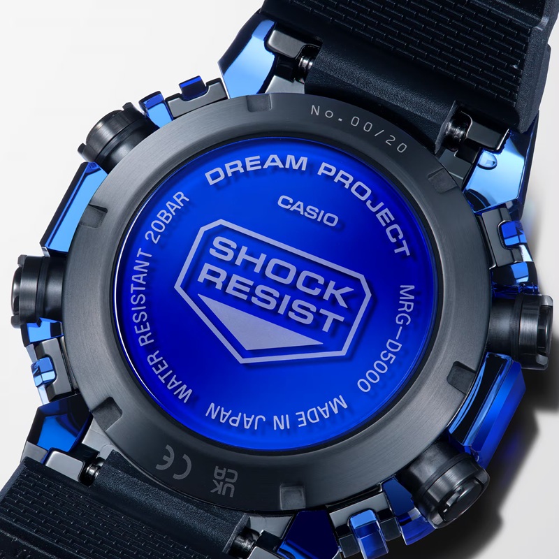 CASIO MRG-D5000 G-SHOCK Blue Sapphire. Fotó: CASIO